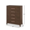 Child Craft Kieran 5 Drawer Chest for Nursery or Bedroom, Plenty of Storage, Anti-Tip Kit Included to Prevent Tipping, Non-Toxic, Baby Safe Finish - 3 of 4