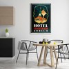 Stupell Industries Vintage Hotel Zurich with Lobster Canvas Wall Art - 2 of 4