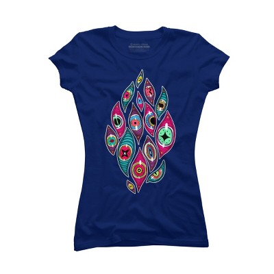 Junior's Design By Humans EYES By Chofy87 T-Shirt