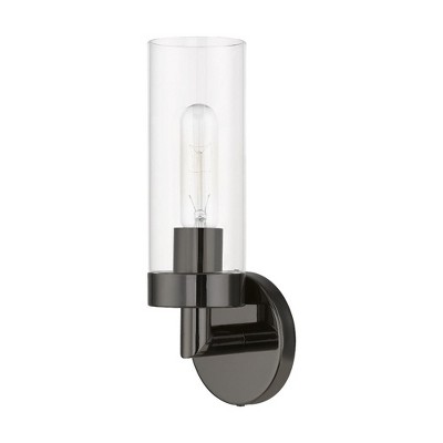 Livex Lighting Ludlow 1 - Light Sconce in  Black Chrome