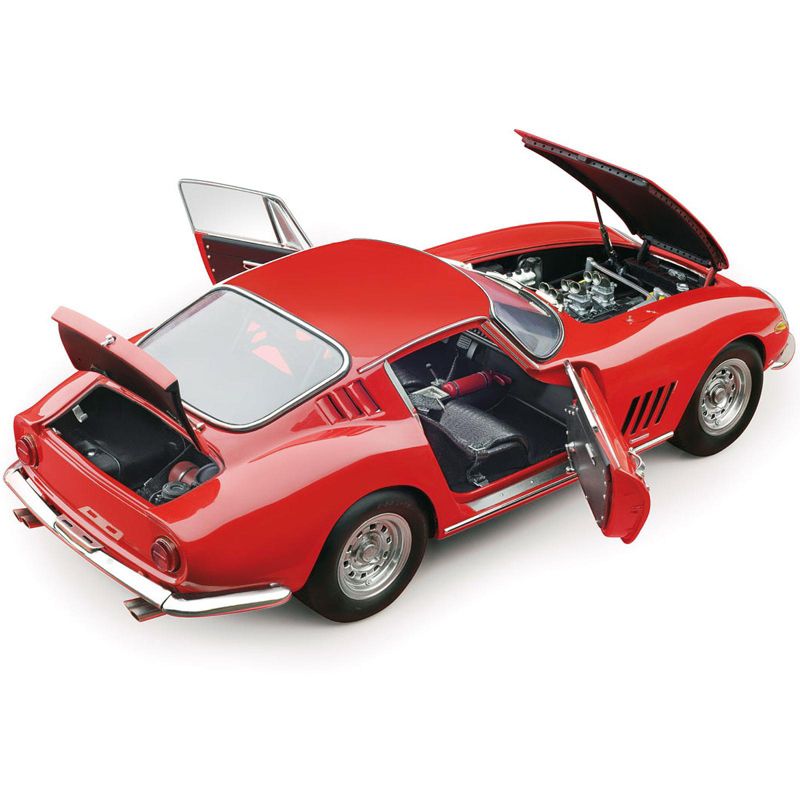 1966 Ferrari 275 GTB/C Red 1/18 Diecast Model Car by CMC, 2 of 5