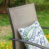 5pc Patio Dining Set with Steel Table with 1.57" Umbrella Hole & Padded Arm Chairs - Captiva Designs - 4 of 4