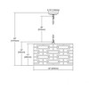 Elk Home Whitbred Close 5 - Light Pendant in  Clear - 2 of 2
