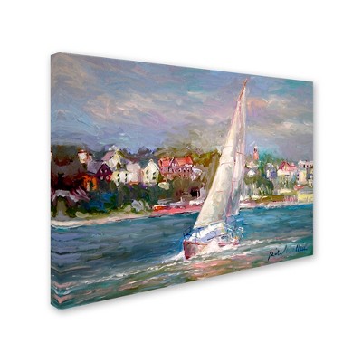 Trademark Fine Art -Richard Wallich 'Art Sail' Canvas Art