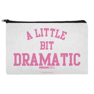 Mean Girls A Little Bit Dramatic Makeup Cosmetic Bag Organizer Pouch - 1 of 4