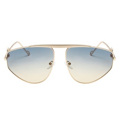 Anna-Kaci Women's Retro Oversized Aviator Sunglasses with UV400 Protection