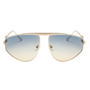 Anna-Kaci Women's Retro Oversized Aviator Sunglasses with UV400 Protection - 1 of 3