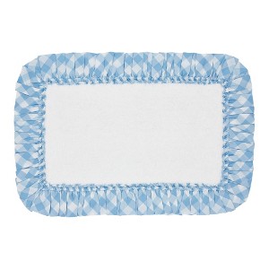 April & Olive Annie Buffalo Blue Check Bathmat 20x30 VHC Brands - 1 of 3