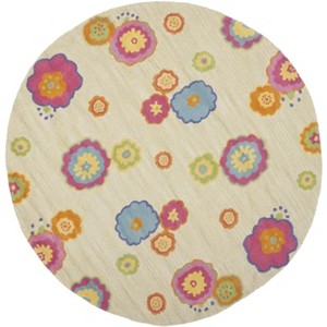 Safavieh Kids SFK316 Hand Tufted Indoor Rug - Safavieh - 1 of 4
