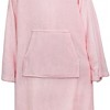PAVILIA Wearable Blanket with Sleeves and Foot Pockets, Fleece Warm Snuggle Pocket Sleeved Throw for Women Men Adults - 4 of 4