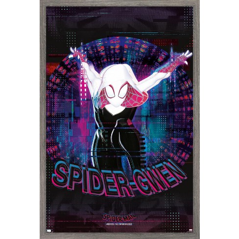 Trends International Marvel Spider-Man: Across the Spider-Verse - Spider-Gwen Framed Wall Poster Prints - image 1 of 4