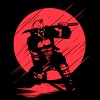 Men's Marvel Deadpool Red Silhouette T-Shirt - image 2 of 4