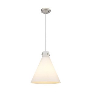 Newton Cone - 1 Light Pendant In Industrial Style-17.75 Inches Tall and 16 Inches Wide - 1 of 1