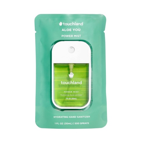 Touchland Power Mist Hydrating Hand Sanitizer - Aloe You - 1 fl oz/500  sprays