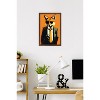 Trends International Andreas Magnusson - Fox In a Suit Framed Wall Poster Prints - 2 of 4