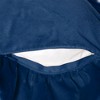 REGALWOVEN Scalloped Trim Outdoor Throw Pillow Covers for Sofa Living Room Home Decor 1 Pc - 3 of 4