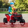 12V Kids Ride On Electric ATV, Ride Car Toy with Bluetooth Audio - 2 of 4
