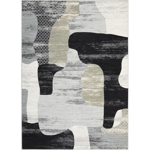 Washable Area Rug - Non-Slip Stain Resistant Ultra Soft Carpet Large Modern Throw Rug for Living Room Bedroom Dining Room Office Decor - 1 of 4