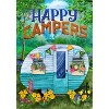 Spring Happy Campers Floral House Flag 28 x 40 Briarwood Lane - 3 of 4