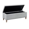 NicBex Ottoman with Storage Bench Storage Organizer Ottoman Rectangular Soft Close Storage Bench for Entryway Bathroom Bedroom - 4 of 4