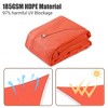 Yescom 12x12 Ft 97% UV Block Square Sun Shade Sail Heavy Duty HDPE Canopy Patio Lawn Red - 3 of 4