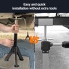 Telescopic RV Stabilizer Jacks,3Ton/6000Lbs RV Jacks Height Adjusts from 16in to 30in,Heavy Duty Travel Trailer Stabilizer Jacks for RV Camper - 3 of 4