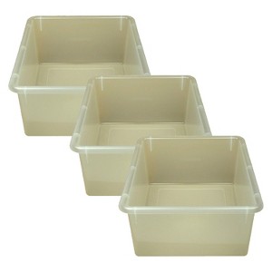 Romanoff Double Stowaway® Tray Only, Clear, Pack of 3 - 1 of 3