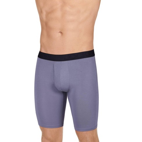 Jockey Men's Active Ultra Soft Modal 6 Boxer Brief - 3 Pack 