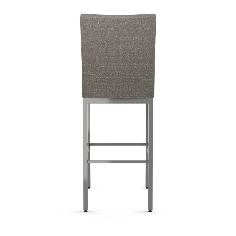 Amisco Perry Upholstered Barstool Silver/Gray, 5 of 8