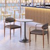 Zuo Bite Bistro Table Gray And Bronze - 2 of 4