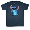 Disney Lilo & Stitch Men's Stitch Lying On His Back Not Today Graphic T-Shirt Adult - 4 of 4