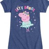 Girls' - Peppa Pig - Let's Dance Ballerina Fitted Short Sleeve Graphic T-Shirt - 2 of 4