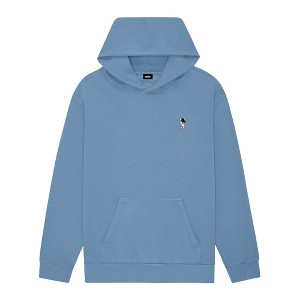 Dalix Astronaut Embroidery Relaxed Hoodie Soft Fleece Sweatshirt Fit Lounge Mens - 1 of 4