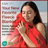 Christmas Fleece Throw Blanket – Soft Flannel, Lightweight, Cozy Warm Blanket for Couch, Bed & Chair - CGK Linens - 2 of 4