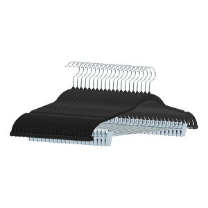 REGALWOVEN Non-Slip Durable Space-Saving Special Design Clothes Hangers 20 Pcs - 1 of 4