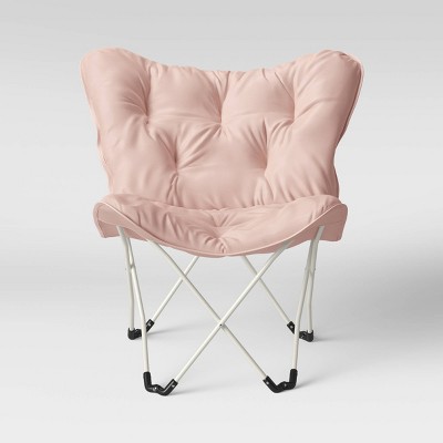 white fluffy chair target