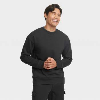 Men's Cotton Fleece Crewneck Sweatshirt - All in Motion™