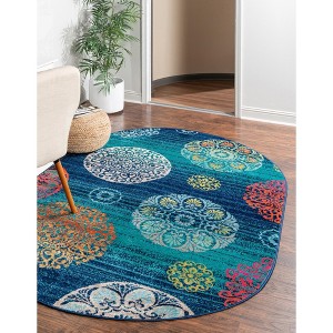 Unique Loom Azalea Collection Area Rug - Aromi (' " x ' "  ) - 1 of 4