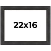 PosterPalooza | Traditional Black Picture Frame - UV Acrylic, Backing Board, Hanging Hardware Included - 2 of 4