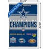 Trends International NFL Dallas Cowboys - Champions 23 Framed Wall Poster Prints - 3 of 4