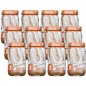 Cb's Nuts Organic Dark Roast Peanut Butter Creamunchy - Case of 12/16 oz - 1 of 4