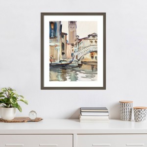 Amanti Art Sargents Venice Studies VIII by John Singer Sargent Wood Framed Wall Art Print - 1 of 4