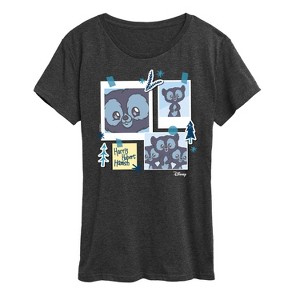 Women's - Disney - Harris, Hubbert & Hamish Short Sleeve Graphic T-Shirt - 1 of 4