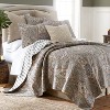 Kasey Quilted Euro Sham - 2pk - Levtex Home - 3 of 3