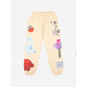 Blue's Clues Blue & Friends Yellow Sweatpants - 1 of 4