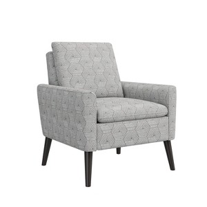 Handy Living Allyson Mid-Century Modern Small Space Armchair - 1 of 4