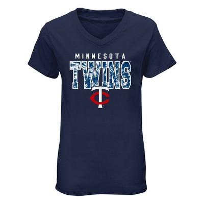 Mlb Minnesota Twins Men's Short Sleeve Bi-blend T-shirt : Target