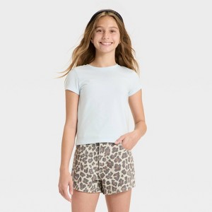 Girls' Short Sleeve T-Shirt - art class™ - 1 of 3
