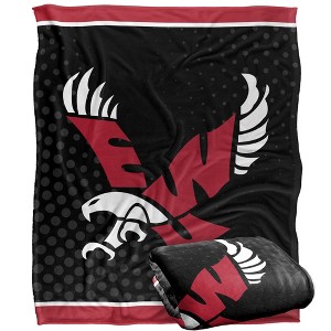 Eastern Washington University Logo Dots Silky 50x60 Blanket, 1 Sided - 1 of 4