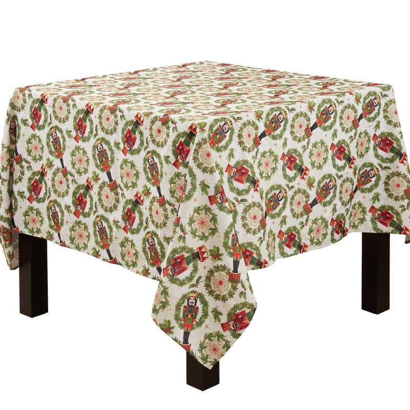 Saro Lifestyle Nutcracker Design Dining Tablecloth, 1 of 5